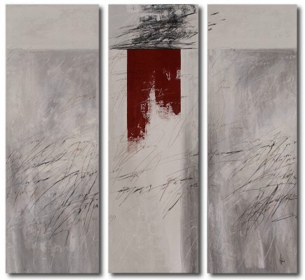 Triptychon - Acryl auf Leinwand - 50x150cm 